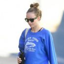 Olivia Wilde – Seen exited the gym in Studio City