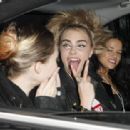 January 21st 2013 - Leaving Chanel Fashion Show in Paris - 454 x 313