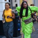 Dame Kelly Holmes – With politician Dawn Butler on a night out in Soho - 454 x 632