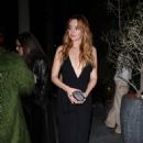 Natasha Bassett – In a black dress attending Ellen Von Unwerth’s birthday party - 454 x 681