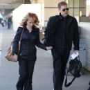 Kathy Griffin  Departing On A Flight At LAX January 21,2015 - 454 x 551