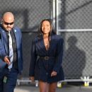 Ariana DeBose – Seen at Jimmy Kimmel Live in Hollywood - 454 x 681