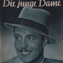 Johannes Heesters - Die Junge Dame Magazine Cover [Germany] (19 September 1937)
