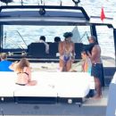 Naomi Campbell &#8211; Spotted on a yacht in Bodrum &#8211; Turkey