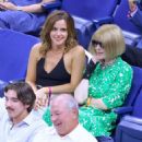 Emma Watson – And Ana Wintour attend the quarter final at The US Open in New York City - 454 x 481