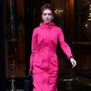 Valentina Ferrer – Leaving the Plaza Athenee hotel as part the Paris Fashion Week 2022 - 454 x 702