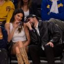 Kendall Jenner – Spotted at the Lakers game in Los Angeles - 454 x 681