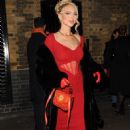 Christine Quinn – Leaving Rita Ora’s Fashion Awards after party at The Chiltern Firehouse in London