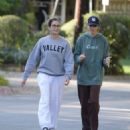 Teri Hatcher – On a walk with her daughter Emerson Tenney in Los Angeles - 454 x 534