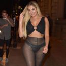 Chloe Ferry – Pictured at House of Smith Nightclub in Newcastle - 454 x 820