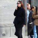 Camila Morrone – Walking on Seventh Avenue in The West Village – New York - 454 x 573