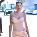 Nicole Williams – Seen in a mini dress as she arrives at FWRDin Los Angeles - 454 x 568