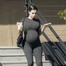 Bhad Bhabie – Shows her baby bump during a casual Los Angeles outing