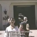 Marisa Pavan and relatives at her wedding to Jean-Pierre Aumont in 