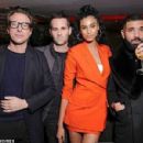 Drake continues to spark romance rumours with Imaan Hammam as they cosy up at her Frame collaboration party for New York Fashion Week - 454 x 299