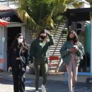 Kendall Jenner – In a leggings with a friends in West Hollywood