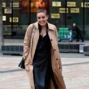 Amy Dowden – Seen as she leaves BBC Breakfast studios in Manchester - 454 x 673