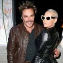 Amber Rose and Photographer/Director David LaChapelle  attend the launch of Just One Eye's Ulysses Tier 1: The Ultimate Disaster Relief Kit in Los Angeles, California - December 5, 2014 - 396 x 594