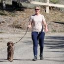 Portia De Rossi – On a morning hike around the hills of Santa Barbara - 454 x 334