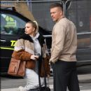 Olivia Buckland and Alex Bowen – Arriving at the Piccadilly Train Station in Manchester - 454 x 706