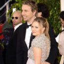 Dax Shepard and Kristen Bell At The 70th Golden Globe Awards - Arrivals (2013) - 396 x 594