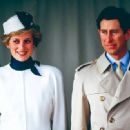Princess Diana during an official visit to Lisbon, Portugal - 11 February 1987