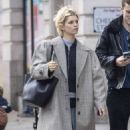 Pixie Geldof – With George Barnett shopping at Waitrose in Chelsea