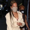 Regina King – Seen at Craig’s in West Hollywood