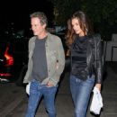 Cindy Crawford and Rande Gerber Leaves Cloud 23 Event at Bar Marmont in Los Angeles