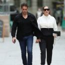 Kelly Brook – Arrives at Heart radio with boyfriend Jeremy Parisi in London