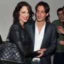 Asia Argento and Michele Civetta at Dracula's Premiere in Italy