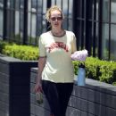 Jennifer Lawrence – Seen after pilates in Century City