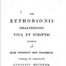 Euphorion of Chalcis