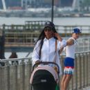 Naomi Campbell – With Her Daughter in New York City