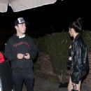 Madison Beer and Zack Bia at Delilah in West Hollywood