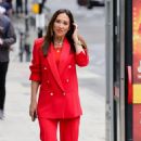 Myleene Klass – In red out and about - 454 x 760