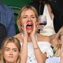Sienna Miller – Seen at Wimbledon 2022 – Day 7 in London