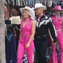 Margot Robbie &#8211; Seen on the set of &#8216;Barbie&#8217; Movie in Venice