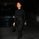 Karrueche Tran &#8211; In a one-piece black bodysuit night out in West Hollywood