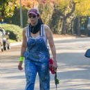 Sarah Silverman – Seen at the dog park near her home in Los Feliz
