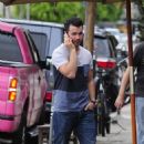 The Jonas Brothers get together for lunch at Kings Road Cafe in West Hollywood on September 5, 2012 - 454 x 723