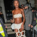 Leomie Anderson – BAFTA Awards afterparty in London - 454 x 705