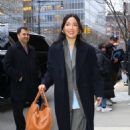 Maya Erskine – Arriving at The Tonight Show in New York