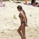 Joanne Froggatt – In a bikini at a Sydney Harbour beach - 454 x 581