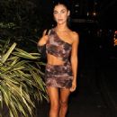 Cally Jane Beech – Arriving at Georgia Steel x Miss Pap Launch Party in London - 454 x 640