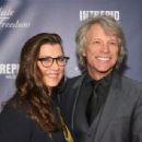 Jon Bon Jovi and Dorothea Hurley attend the 2021 Salute To Freedom Gala at Intrepid Sea-Air-Space Museum on November 10, 2021 in New York City - 454 x 344