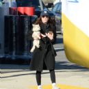 Brittany Snow &#8211; Taking a walk with her dog in Los Angeles