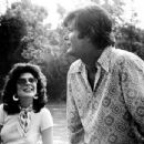 Bobbie Gentry and Max Baer Jr. during filming of Ode To Billy Joe,1976 - 454 x 347