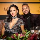 Neymar puts on a united front with his pregnant girlfriend Bruna Biancardi at his glitzy charity auction after he admitted he 'made a mistake' in bizarre public apology - 454 x 324