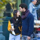 Eiza Gonzalez – With boyfriend Paul Rabil seen on a stroll in SoHo in New York City - 454 x 617